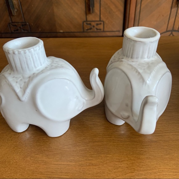 Jonathan Adler Other - Jonathan Adler elephant candle holders